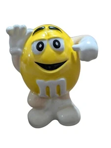 Vtg M&M's Salt Shaker Yellow Candy Benjamin & Medwin Ceramic Collectible 2001 - Picture 1 of 6