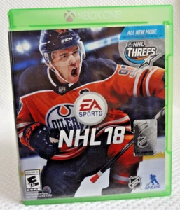 XBOX ONE NHL 18 HOCKEY VIDEO GAME - COMPLETE - Picture 1 of 3