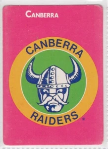 🔥 1988 Scanlens CANBERRA RAIDERS EMBLEM  11 of 144 🔥#2 - Picture 1 of 1