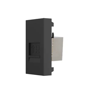 LIVOLO Innenleben RJ45 Netzwerkdose CAT6 Computerdose LAN Datendose UP schwarz - Bild 1 von 4