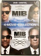 MEN IN BLACK 4 MOVIE COLLECTION DVD + DIGITAL MIB TRILOGY + MIB INTERNATIONAL 
