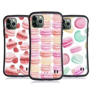 HEAD CASE DESIGNS MACARON MACAROON PRINTS HYBRID CASE FOR APPLE iPHONES PHONES - Picture 1 of 10
