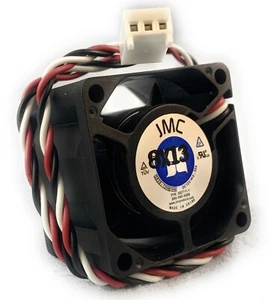 🌟JMC 3828-12HB-HA 3 Pin High Speed Server Cooling Fan, 1-1/2" 1.5" 38mm x 28mm - Afbeelding 1 van 8