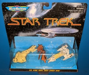 STAR TREK MICRO MACHINES 15 XV DS9 SISKO VERY RARE Galoob MOC - Picture 1 of 3