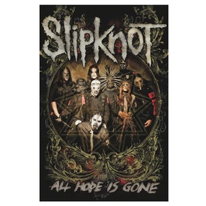 Poster tela Slipknot All Hope Is Gone 20x28 nuovo da collezione materiale durevole - Foto 1 di 11