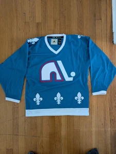 Quebec Nordiques Colorado Avalanche Adidas Team Classic Size 50 Jersey NWOT - Picture 1 of 8