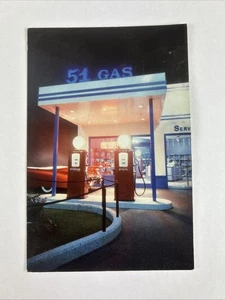 51 Gas Graceland Car Museum Memphis TN Vintage Postcard 1989 Elvis Presley - Picture 1 of 2