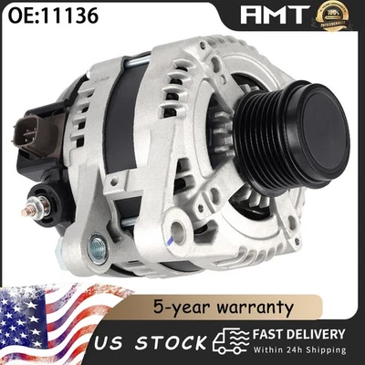 100Amp Alternator for 2007-2016 Toyota Camry 2008-2013 Highlander 3.5L V6 11136 Foto 1 de 4