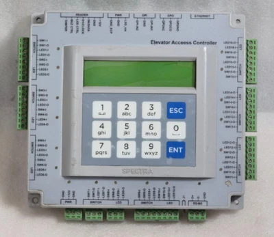 SPECTRA EAC LIFT & ELEVATOR ACCESS CONTROL SYSTEM PANEL 072001464 - Image 1 of 4