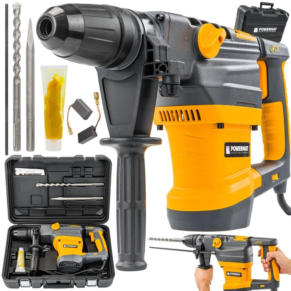 Bohrhammer SDS Max Schlagbohrmaschine Schlagbohrer Meißelhammer Stemmhammer 18J - Bild 1 von 1