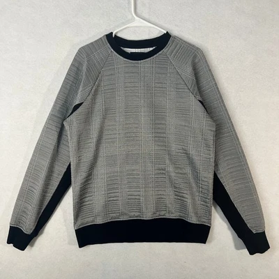 Guess Sweatshirt Mens Medium Gray Thermal Pullover Fleece Crew Neck - Image 1 of 4