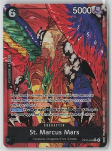 St Marcus Mars Alt Art Foil OP13-091 R One Piece Carrying On His Will Englisch - Bild 1 von 2