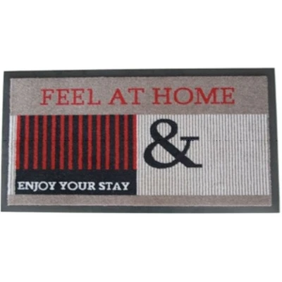 Türmatte Abtreter Feel At Home & Enjoy Your Stay ca 45x75 cm Türvorleger - Bild 1 von 3