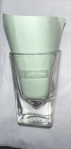 Jameson Whiskey Shot Glass, Round Top w/Square Base, JJ&S, 1.5 Oz., Frosted Logo - Picture 1 of 9