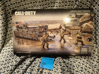 Mega Bloks Call of Duty Landing Craft Invasion New Sealed - Image 1 of 4
