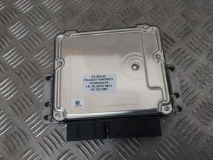 Calculateur Moteur BOSCH - PEUGEOT PARTNER II (2) 1.6L HDI - Réf : 9825318180 - Picture 1 of 5