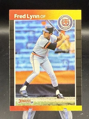 1989 Donruss - Fred Lynn #563 - Image 1 of 2