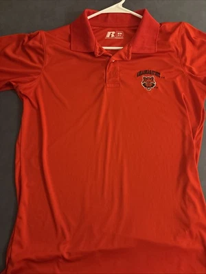 Arkansas State Red Wolves Russell Brand Polo Shirt Men's Size Medium - Image 1 of 4