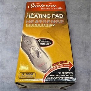 Sunbeam King Size 6 Einstellungen Heizkissen Heatsense Technologie 809-015 - Bild 1 von 5
