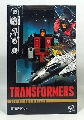 HASBRO 2025 TRANSFORMERS AGE OF THE PRIMES SUPERION SKYDIVE DELUXE CLASS MISB - Image 1 of 4