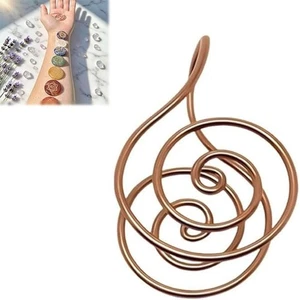 Handmade Spiral Palm Ring for Meditation & Energy Healing - Picture 1 of 12