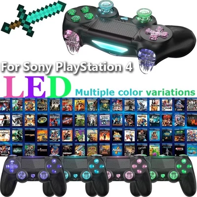 LED Lights Bluetooth Wireless Controller For SONY PlayStation 4 Ps-4 Gamepad - Image 1 of 4