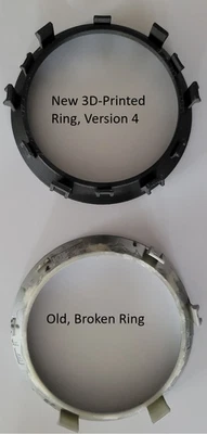 ORIGINAL Design:MINI R56/5/7/8/9 Boot Trim Ring 25117624269/70/1/2, Version 4 - Image 1 of 4