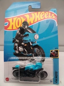 Hot Wheels Mainline / BMW R NineT Racer - Blue - Model Motorbike x1 - Picture 1 of 5