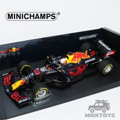 MINICHAMPS 1:18 2021 F1 RB RACING  RB16B No33 MAX WINNER MEXICAN Model Car - Image 1 of 4