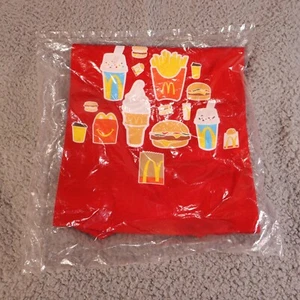 McDonalds Employee Crew Shirt Mens Small Staff Christmas Holiday Tree Delta New - Picture 1 of 2