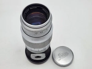 Vintage Leica Leitz Hektor 135mm 13.5cm F4.5 Prime Lens w/ Caps, M Bayonet Mount - Picture 1 of 10