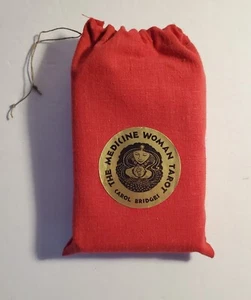 1987 1ST ED. THE MEDICINE WOMAN TAROT CARDS CAROL BRIDGES INSTRUCTIONS IN POUCH - Picture 1 of 5
