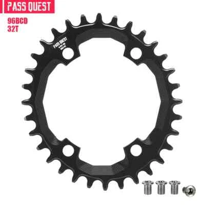 96BCD Oval Disc Bicycle Chainring Narrow Wide 30-42T for M7000 M8000 M9000 Crank - Image 1 of 4