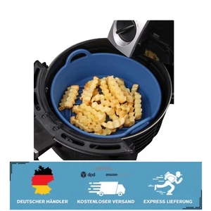 4,4 Sterne Silikonform für Heißluftfritteuse - Ø 20 cm und Spülmaschinenfest - Bild 1 von 2
