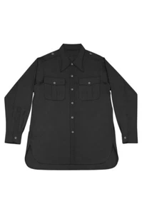 WW2 German Panzer Black Long Sleeve Shirt - Picture 1 of 2