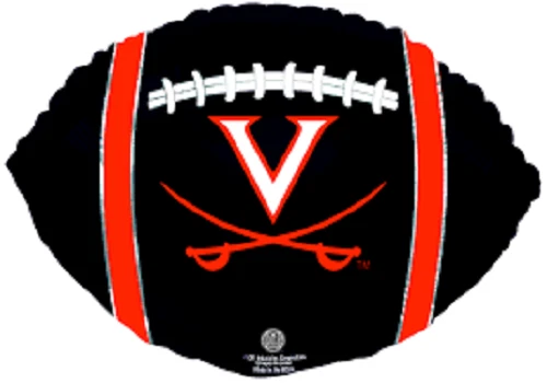 Clearance College Balloons 21" Virginia Cavaliers Football Balloon - Image 1 of 1