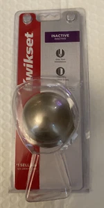 New Kwikset Inactive Door Knob Silver - Picture 1 of 2