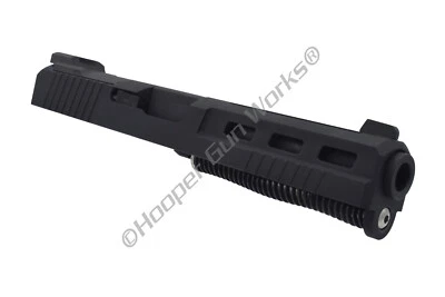 HOOPER GUN WORKS Rock Island Armory Complete Upper for Glock 17 Vortex Venom Slide, Barrel, sight