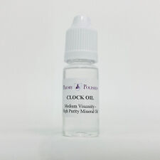 High Quality Priory Clock Oil with Precision Nozzle - 10ml - Free P&P