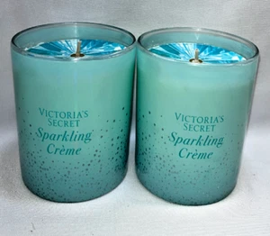 2 Sparkling Crème Victoria's Secret Candle 9oz - Picture 1 of 1