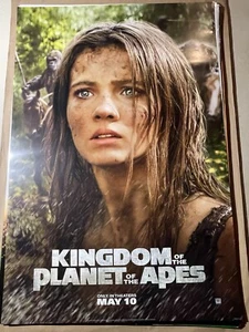 KINGDOM OF THE PLANET OF THE APES ORIGINAL MOVIE THEATER POSTER 27" x 40" DS - Picture 1 of 1