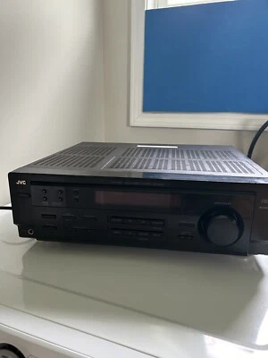JVC RX-7010VBK 5.1 Home Theater Receiver Audio Video Control TESTED WORKS - Image 1 of 4