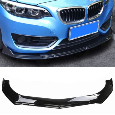 For BMW 318i 320i 325i 328i 330 335i 340i Series Front Bumper Lip Spoiler  - Image 1 of 4