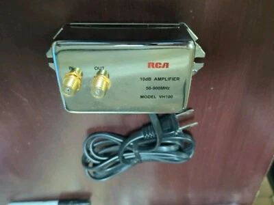 RCA Model VH100 10db Signal Amplifier 50-900MHz Vintage 1997 Rare New Sealed  - Image 1 of 2