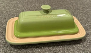 Vassoio porta burro in gres verde Le Creuset 09-02 - Foto 1 di 6