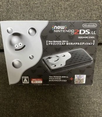 New Nintendo 2DS LL Dragon Quest 11 Hagure Metal Limited Edition Japan - Image 1 of 4