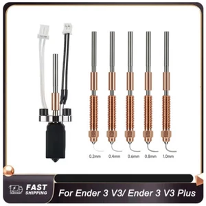 Quick-Swap Nozzle Kit 0.2-1.0mm Hotend for Ender 3 V3/plus 3D Printer Parts - Afbeelding 1 van 29