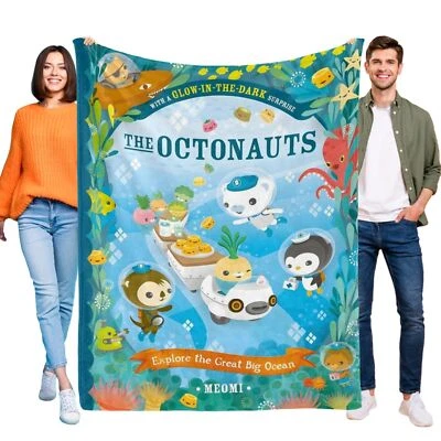 Super Soft Flannel The Octonauts Throw Blanket for Bed Sofa All Season Gifts - Image 1 of 4