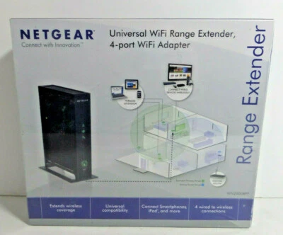 NetGear WN2000RPT (WN2000RPT100NAS)  Repeater - Image 1 of 2