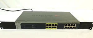 Netgear JGS516PE 16-Port Gigabit Ethernet Plus Switch with 8 Ports PoE - Picture 1 of 9